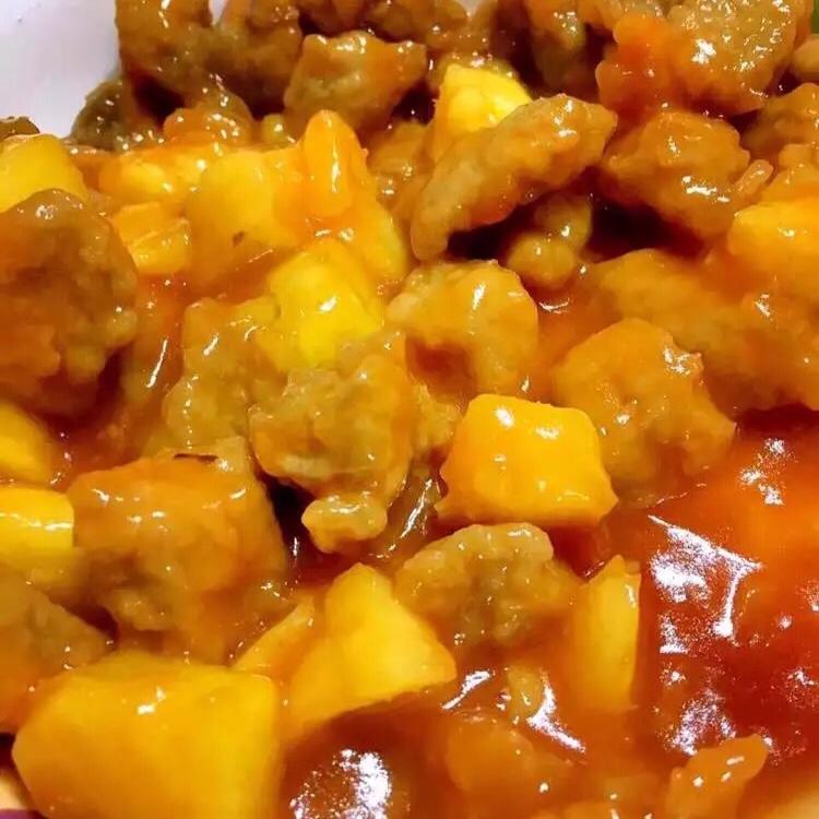 菠萝咕噜肉