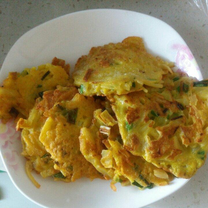 鸡蛋土豆饼