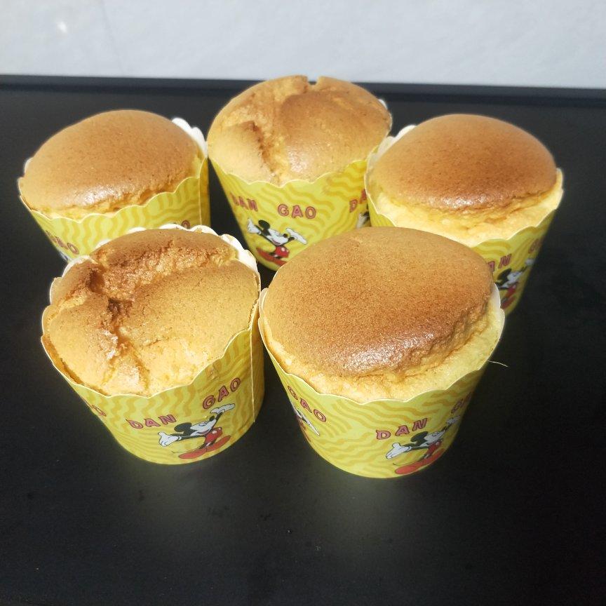 纸杯蛋糕 8寸戚风蛋糕的量