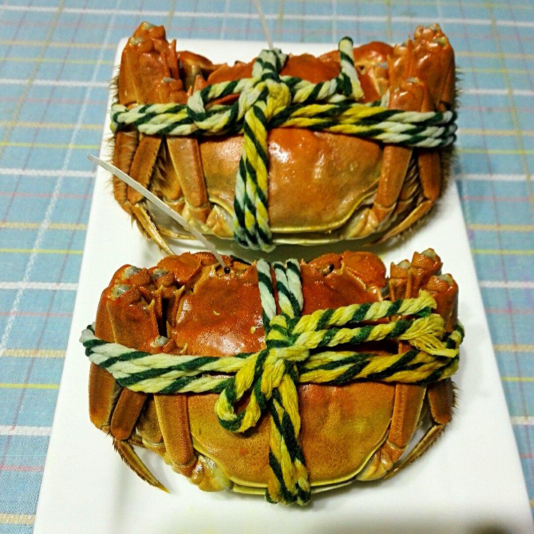 清蒸大闸蟹