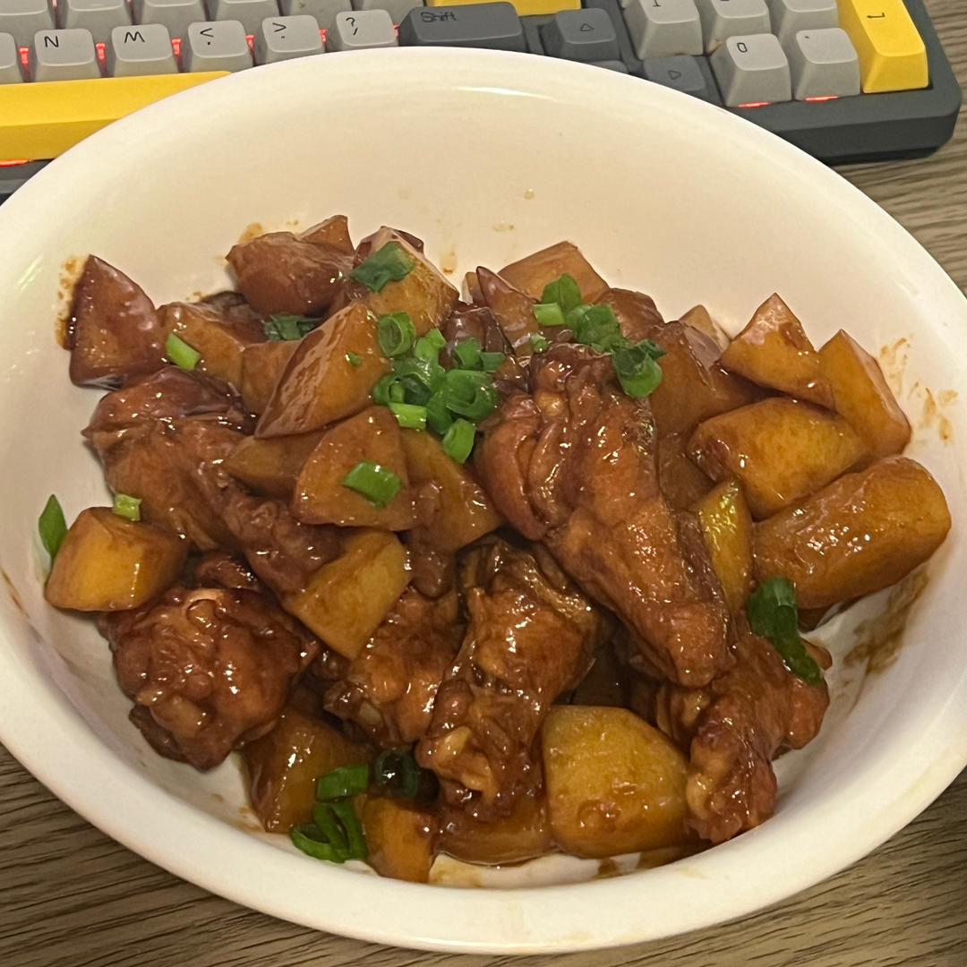 照烧土豆鸡翅根