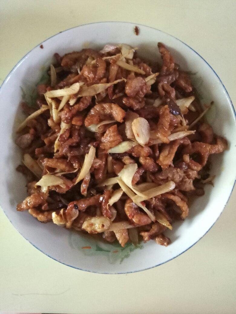 仔姜肉丝