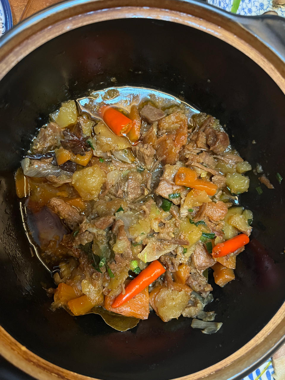 番茄土豆炖牛腩