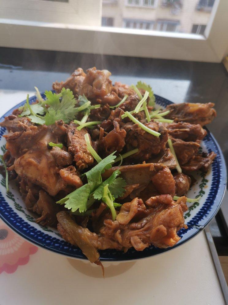 一碗鸡架（酱烧）