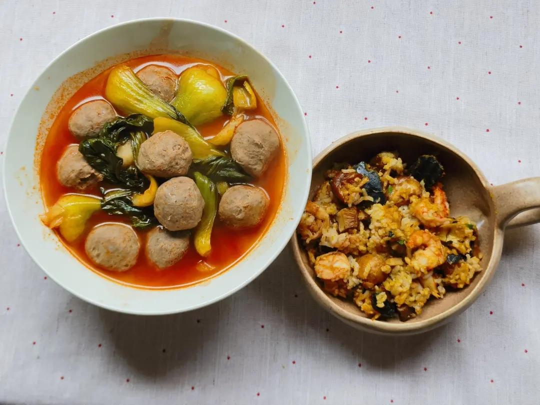 一道很秋天的南瓜栗子焖饭