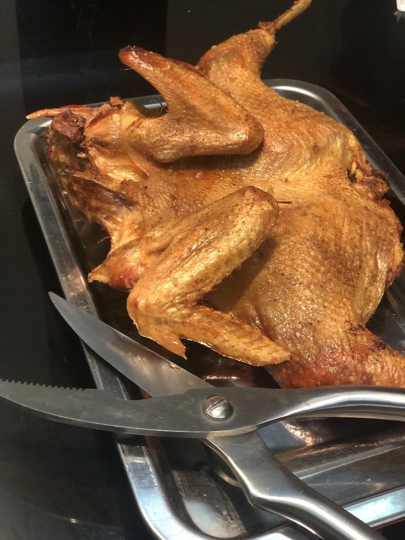 脆皮烤鸡