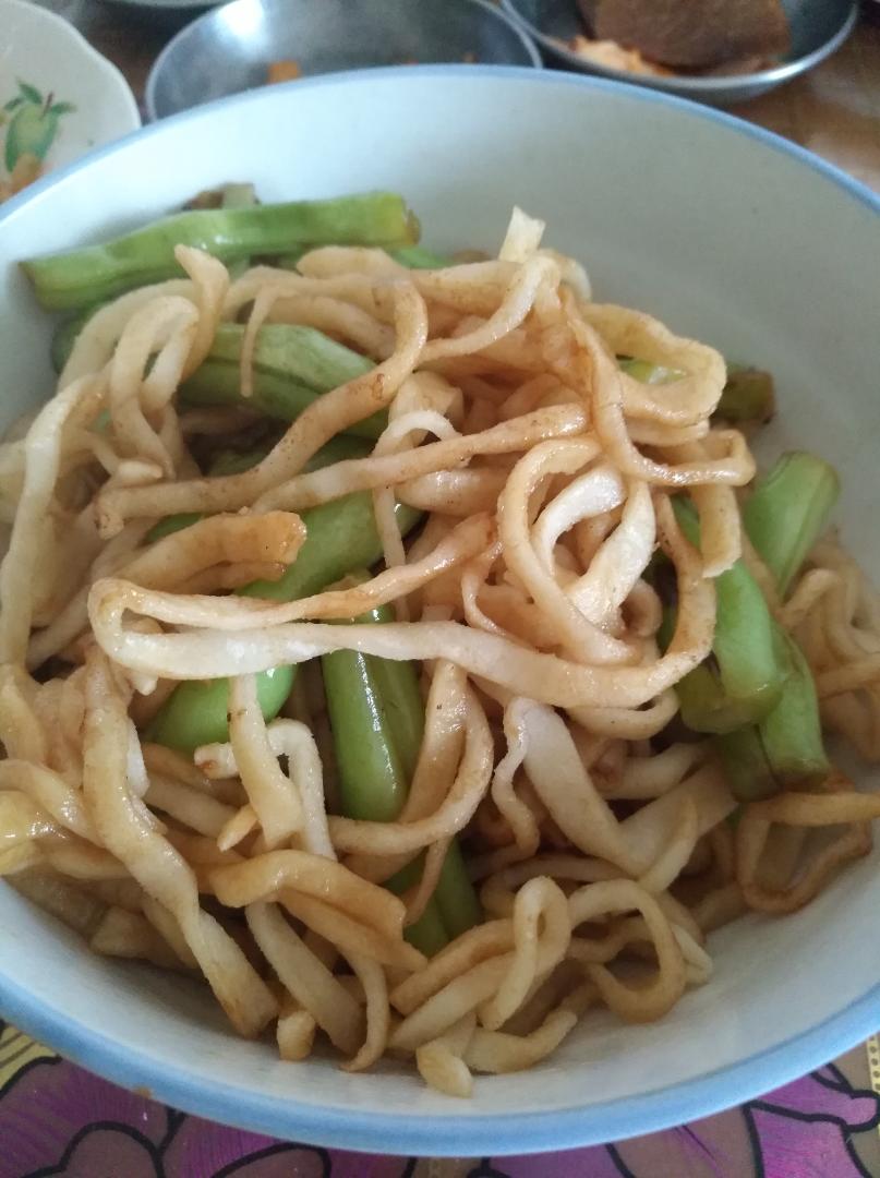豆角焖面^_^荷马私厨（山西面食系列二）