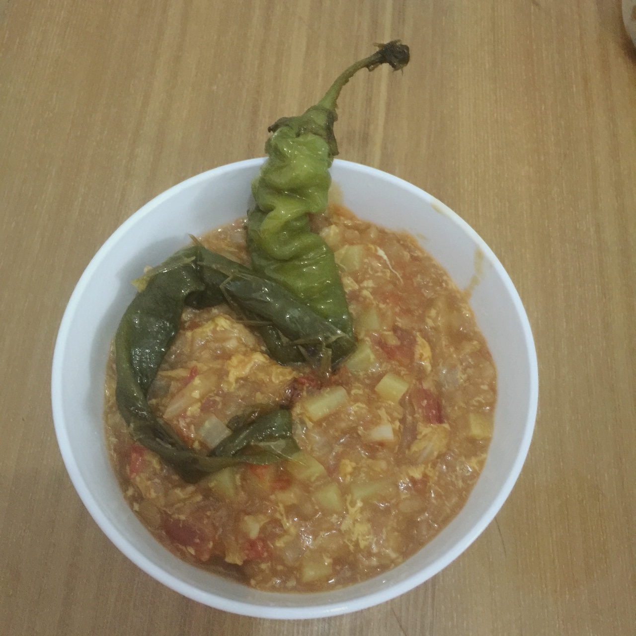蕃茄疙瘩汤
