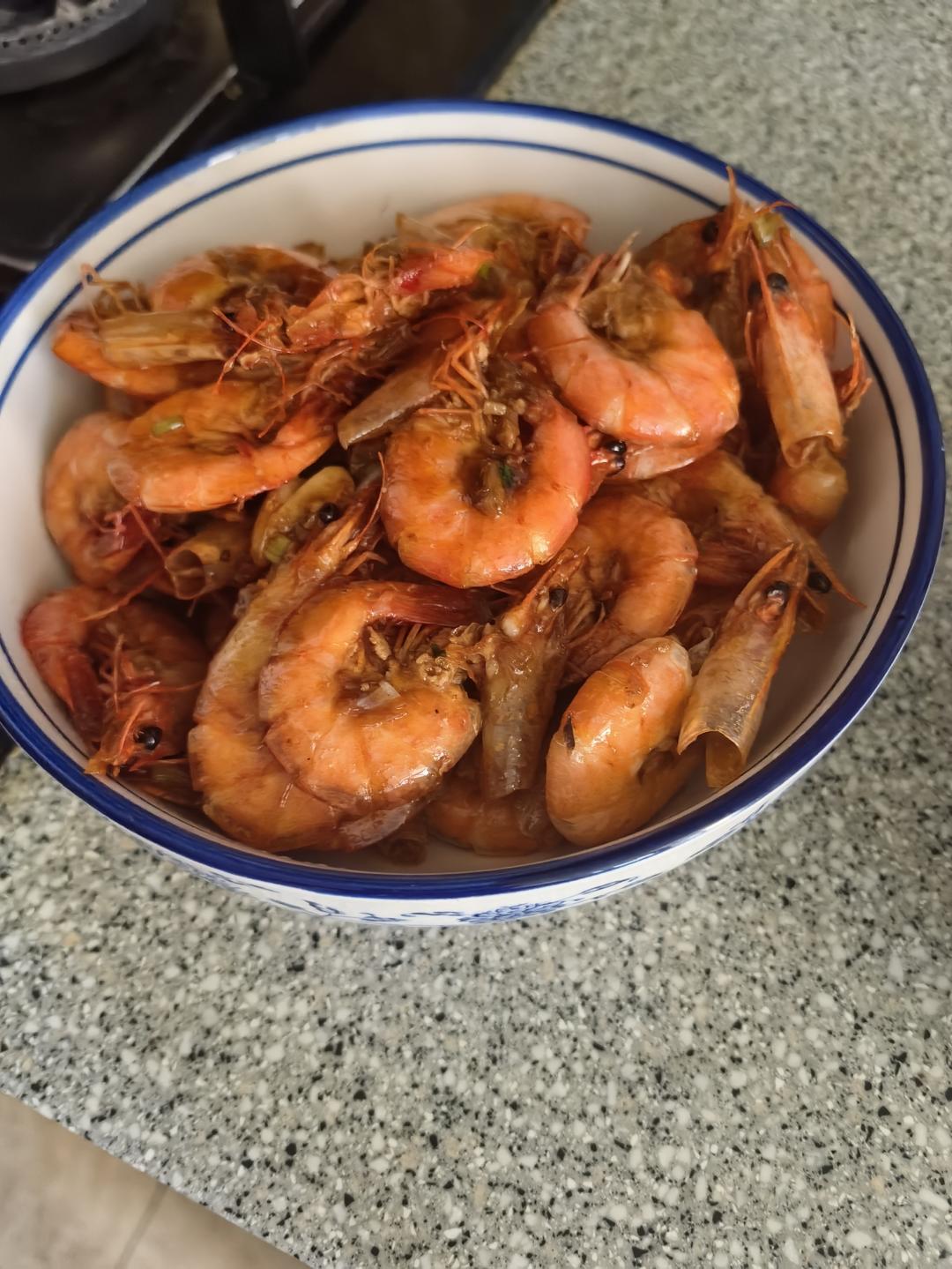 家庭版油焖大虾