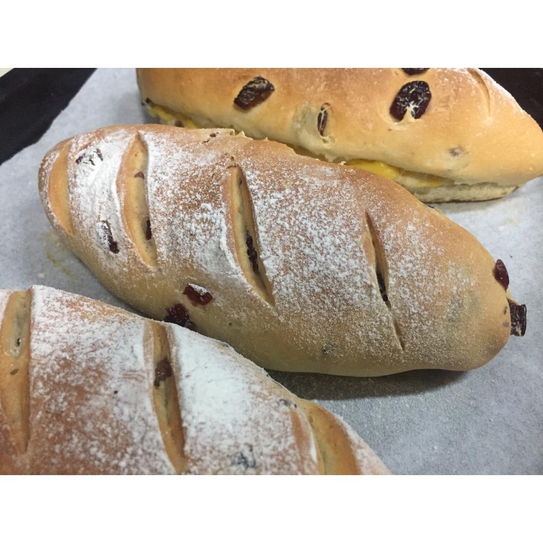 果仁法式乡村面包