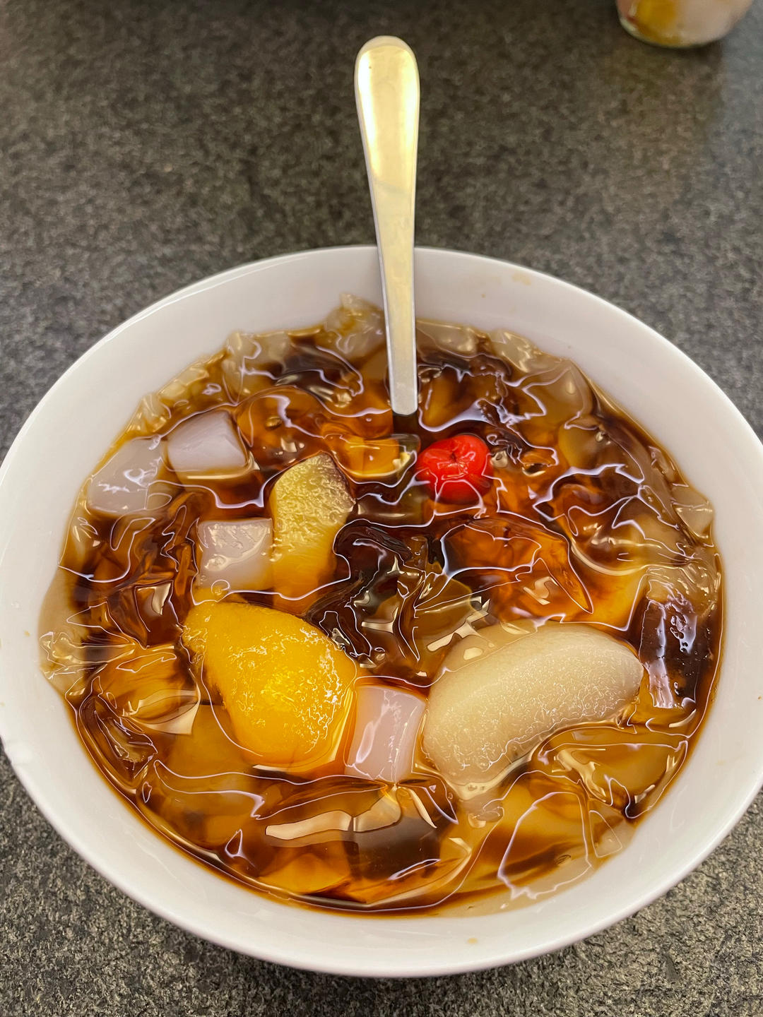 夏天来一碗红糖冰粉‼️冰凉爽滑❄️太舒服了😋