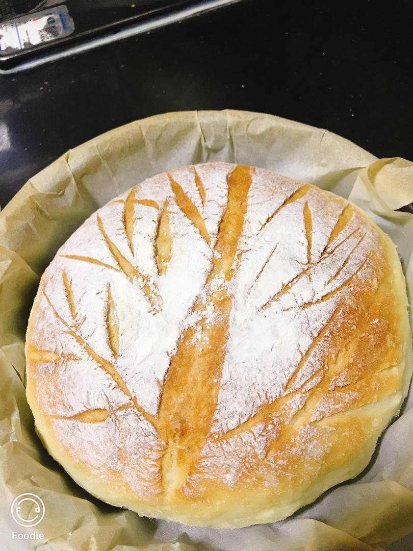 果然很简单！免揉欧包