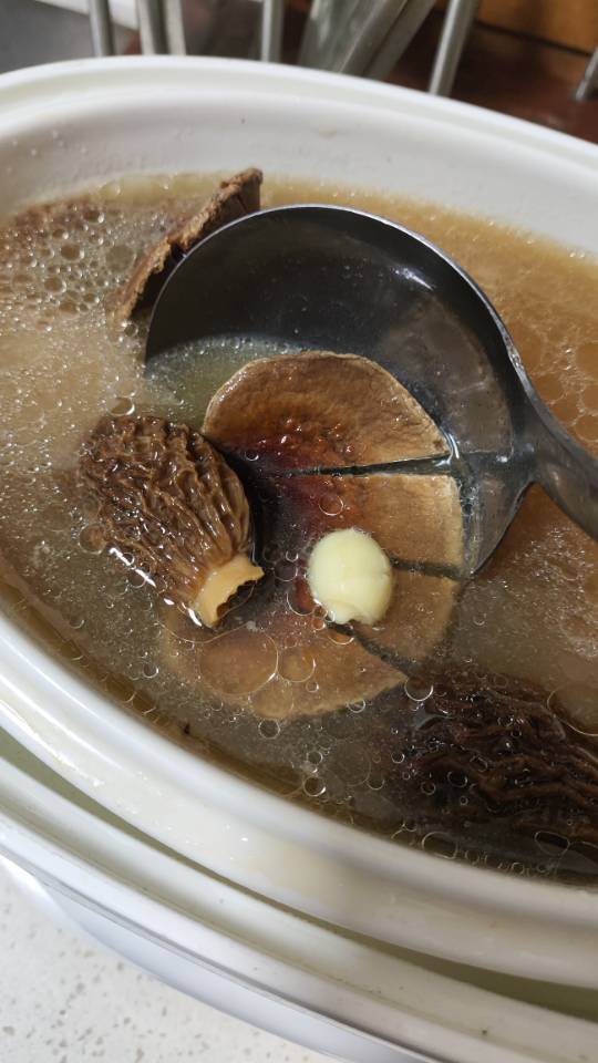 灵芝莲子清鸡汤