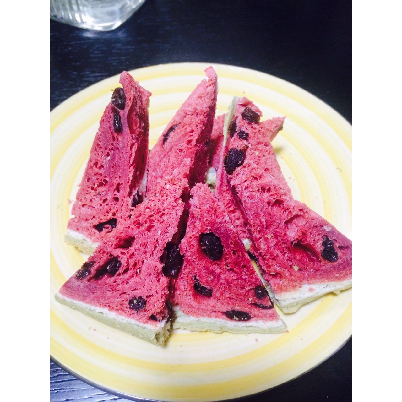 超简单的西瓜吐司