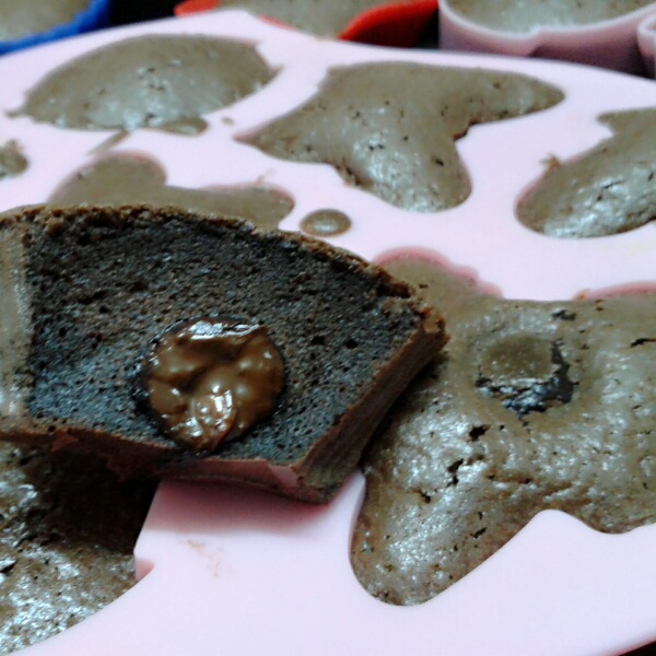 莫尼卡美食厨房：爆浆巧克力蛋糕