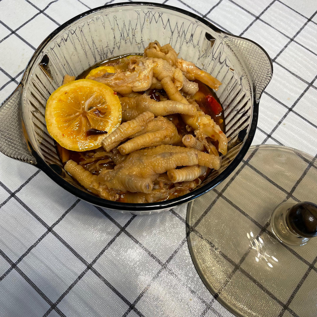 超简单的柠檬无骨鸡爪