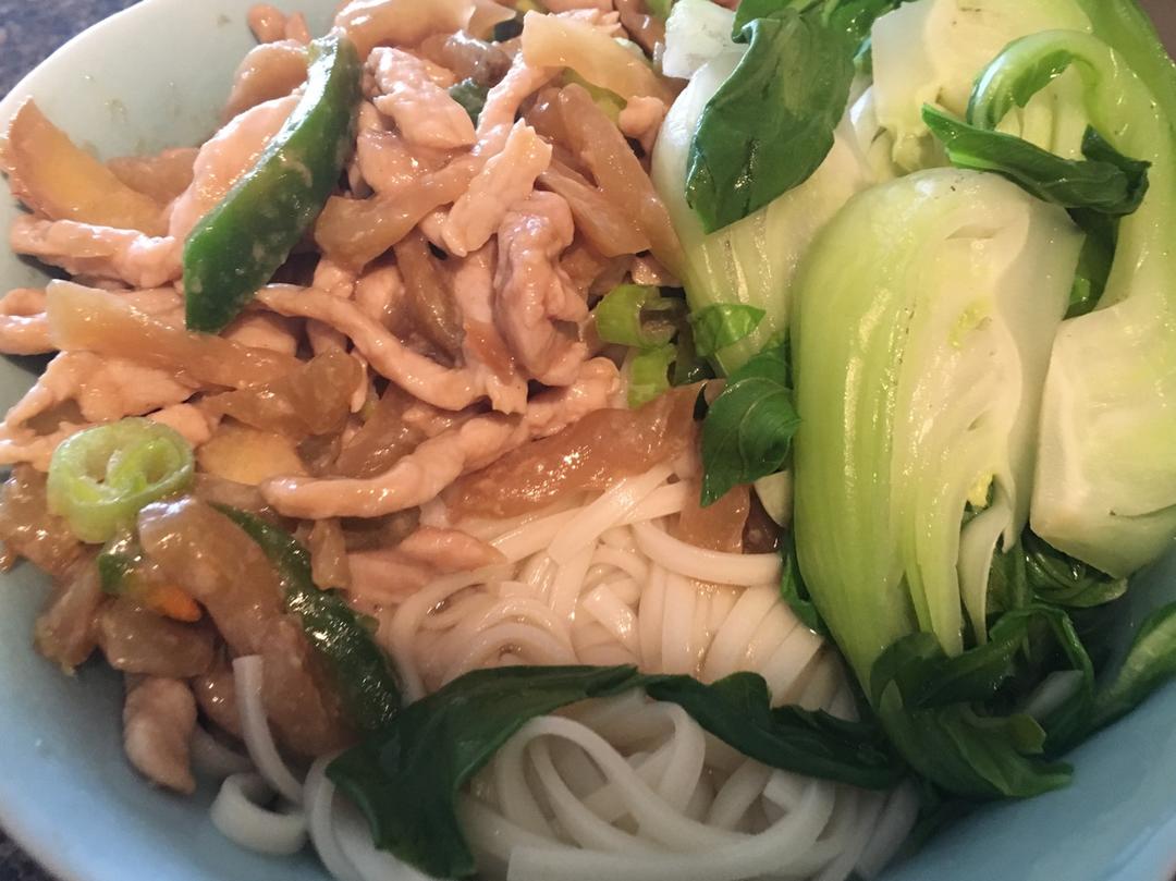 榨菜肉丝面