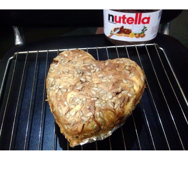 Nutella Swirl Cake﹡能多益巧克力榛子醬漩渦蛋糕