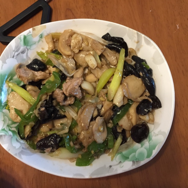 肉炒杏鲍菇