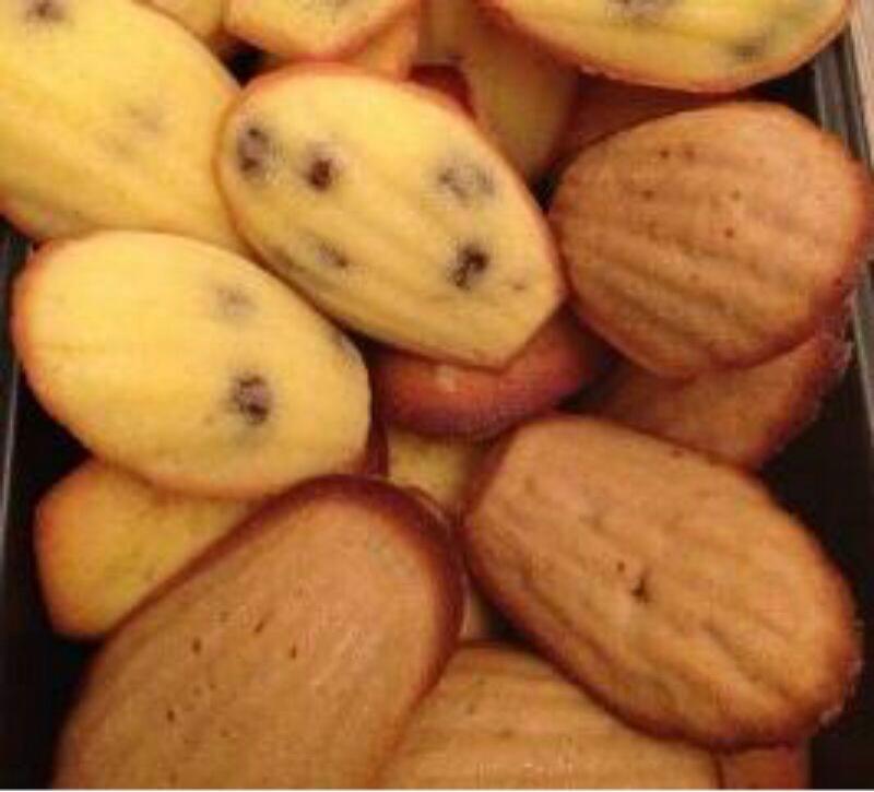 好吃の双色百香果玛德琳