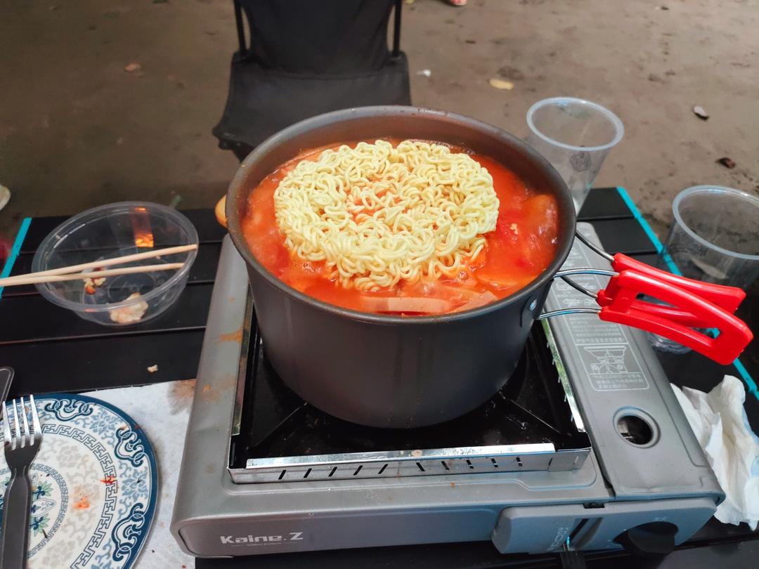 韩国部队锅拉面锅（超好吃）