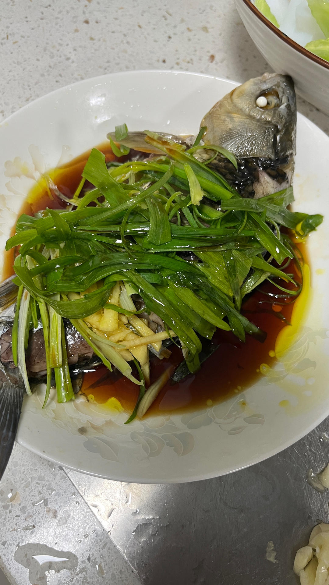 清蒸鱼（桂鱼、鲈鱼、多宝、鳊鱼均适用）