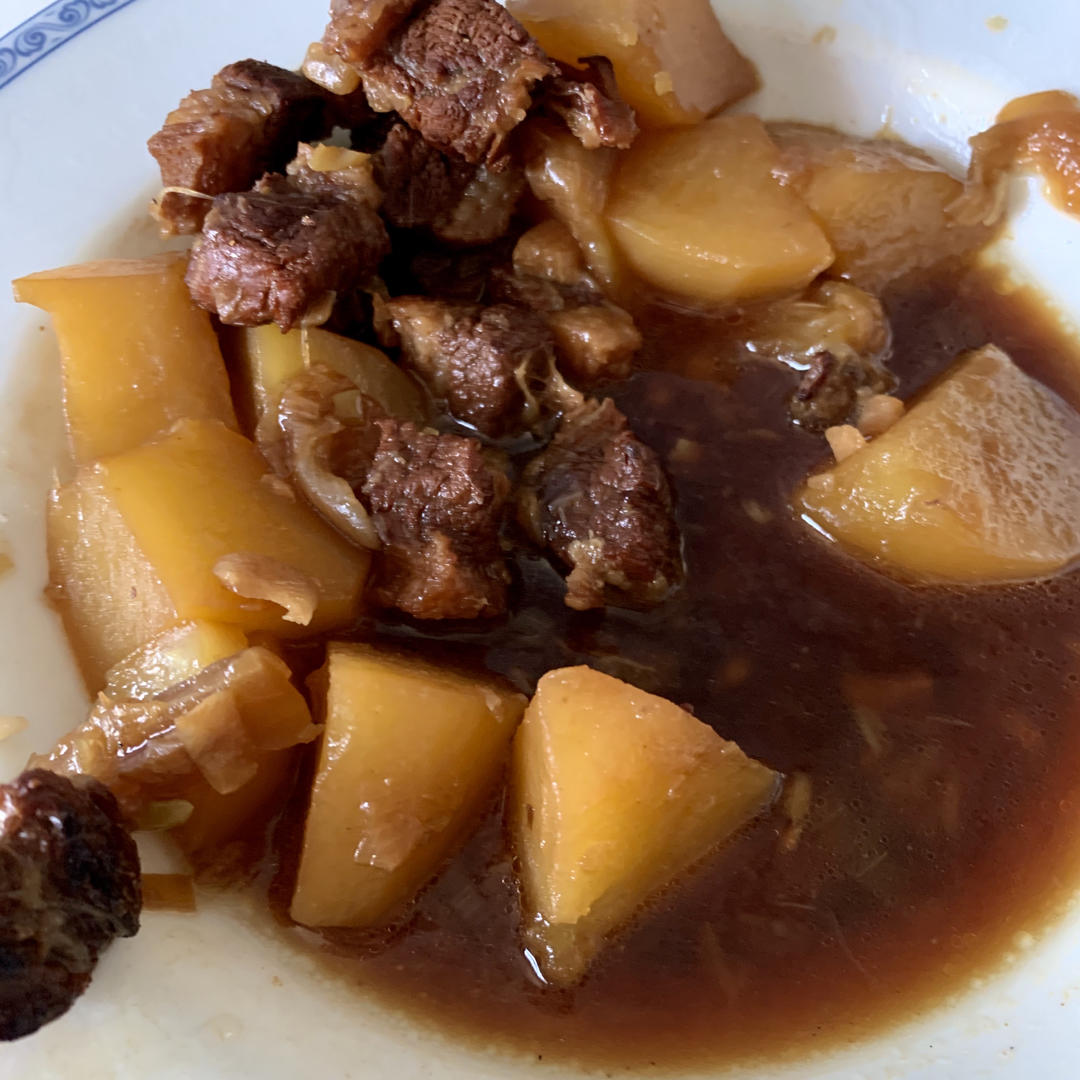 番茄土豆炖牛腩