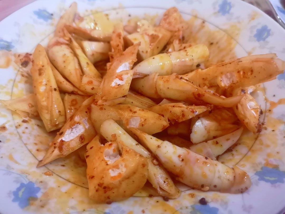 苦笋两吃法之凉拌