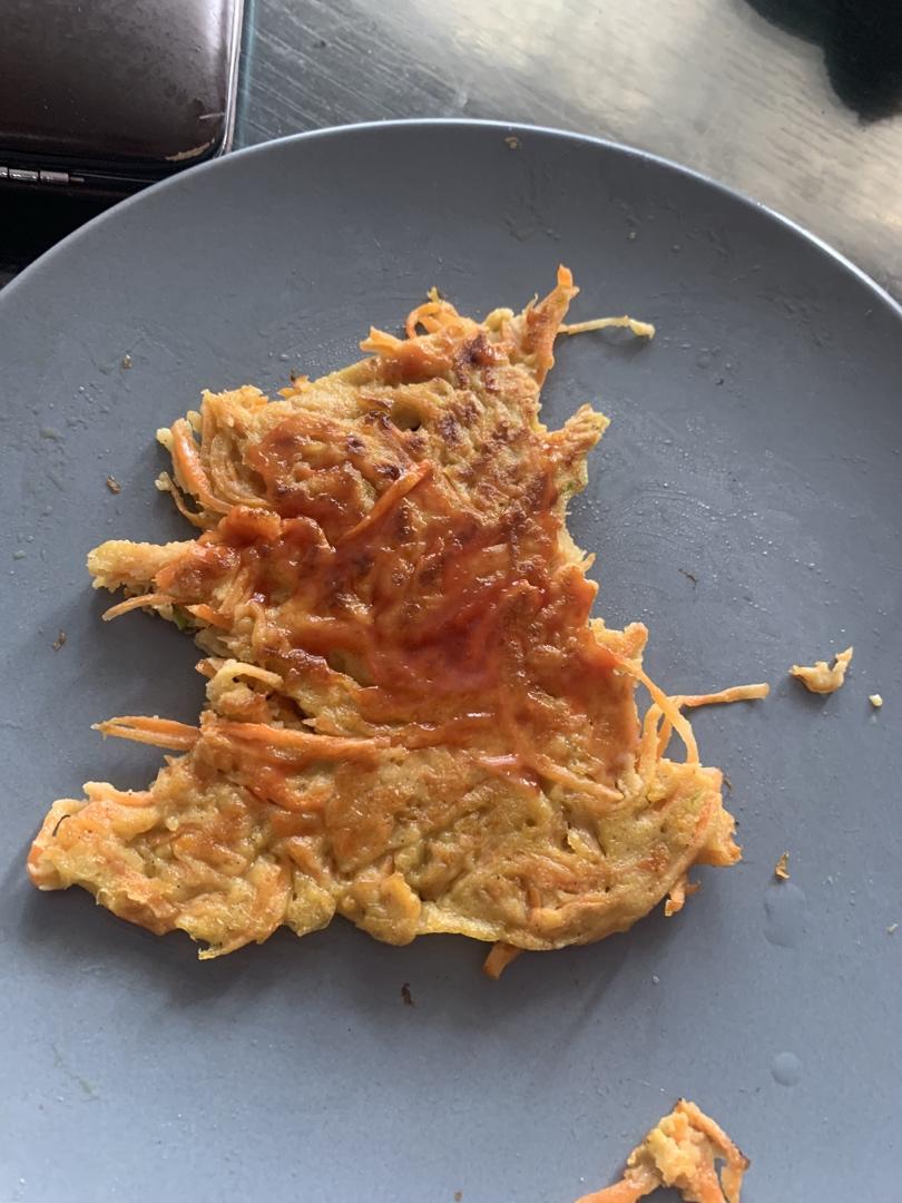 营养早餐 胡萝卜鸡蛋饼