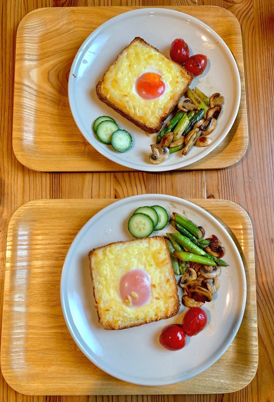 美味早餐❤️芝士太阳蛋吐司🍞简单又好吃