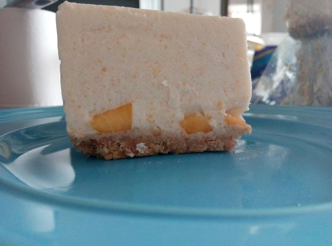 【免烤箱蛋糕】零失败芒果慕斯蛋糕