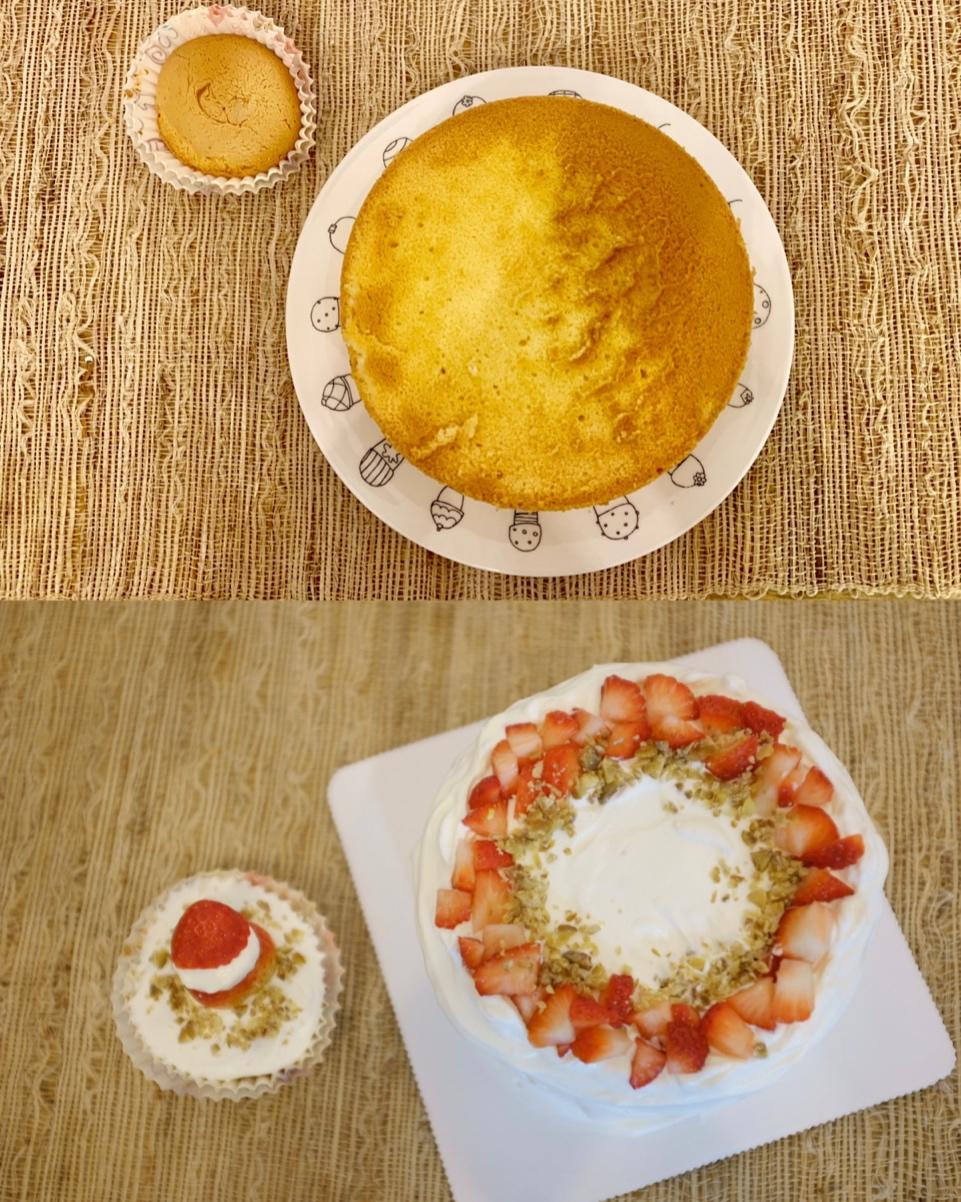 6寸戚风蛋糕零失败版