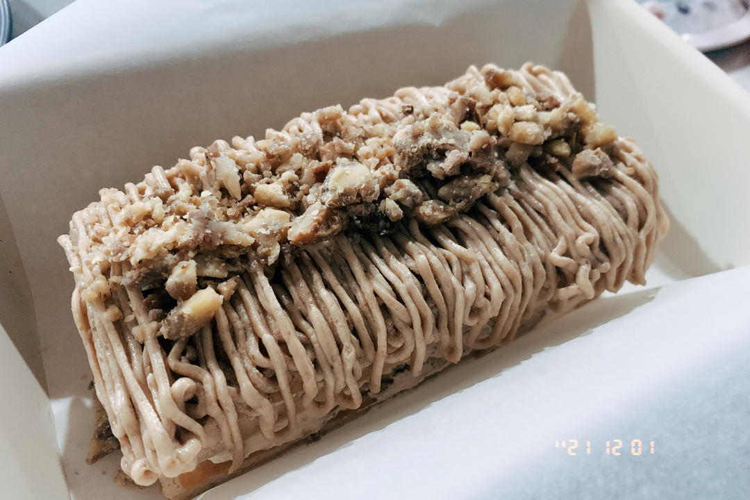 伯爵红茶栗子奶油蛋糕