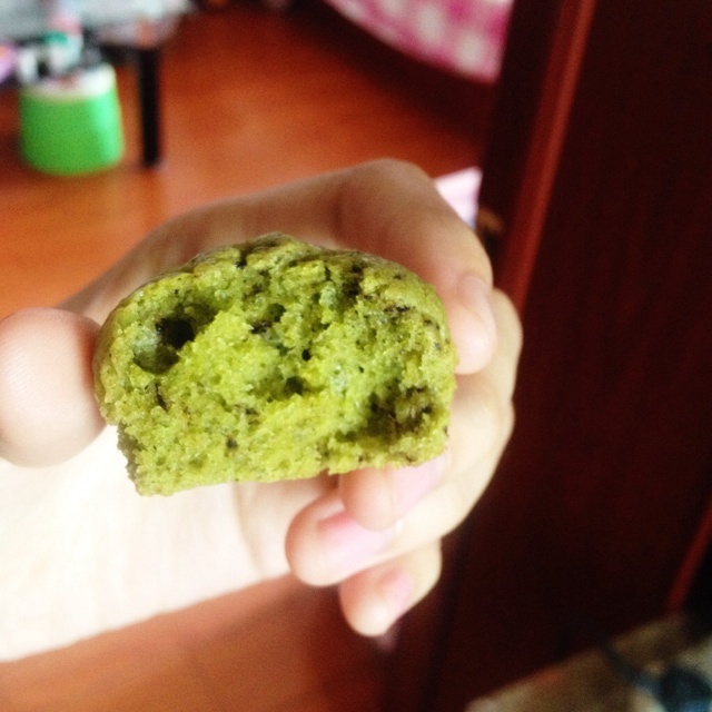 抹茶巧克力豆马芬