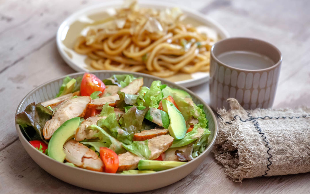 藜麦鸡胸肉沙拉|低卡路里高蛋白