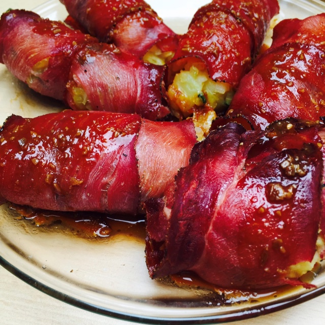 《食戟之灵》土豆培根烤肉