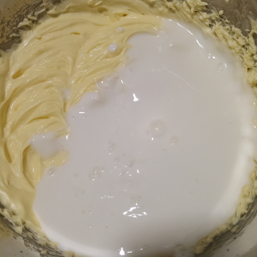 酸奶味乳酪半熟芝士蛋糕的做法 步骤4