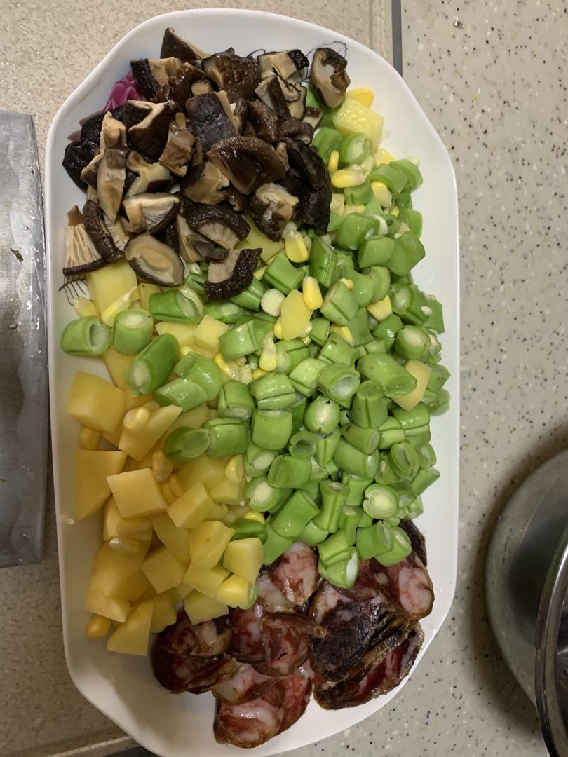 腊肠焖饭
