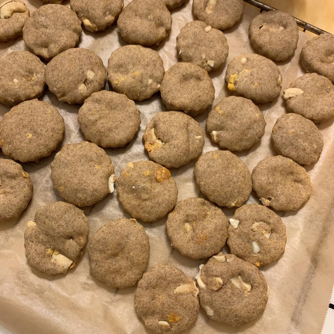 全麦咸蛋黄杏仁意式脆饼Biscotti——低卡超香吃网红【低卡小食】