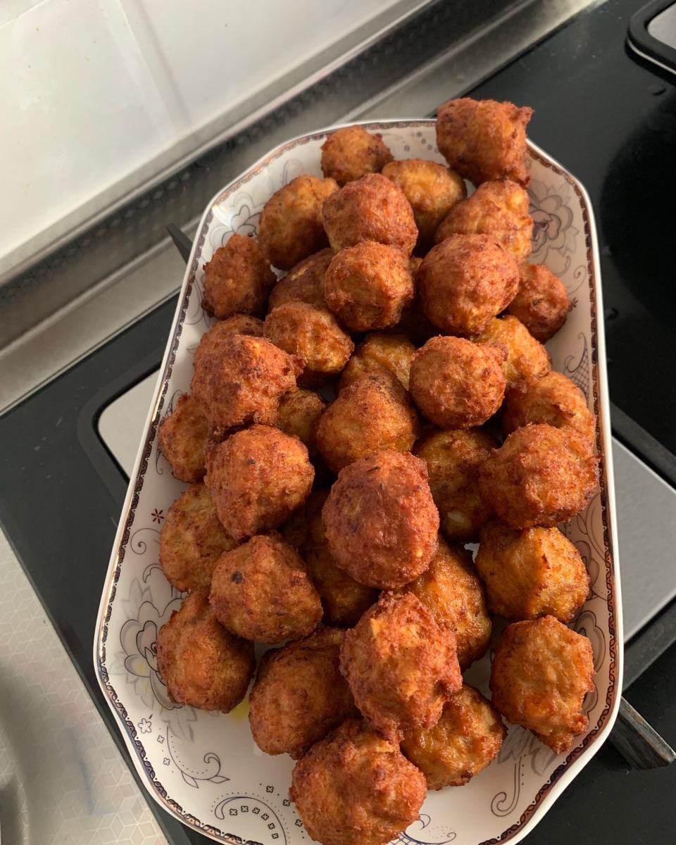 炸马蹄猪肉丸子