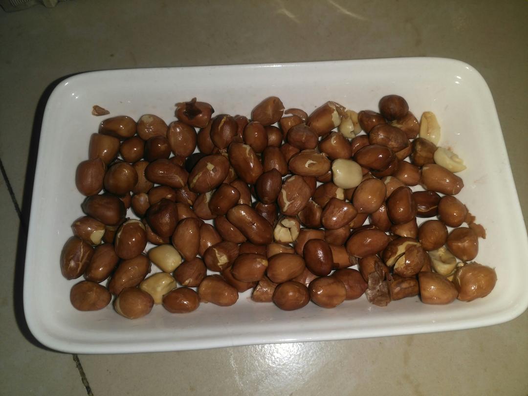 微波炉版炒花生米