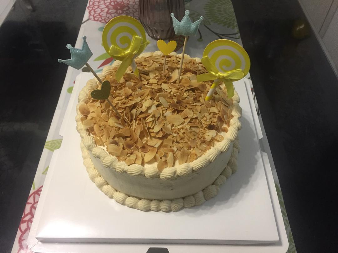 （视频）焦糖海盐蛋糕