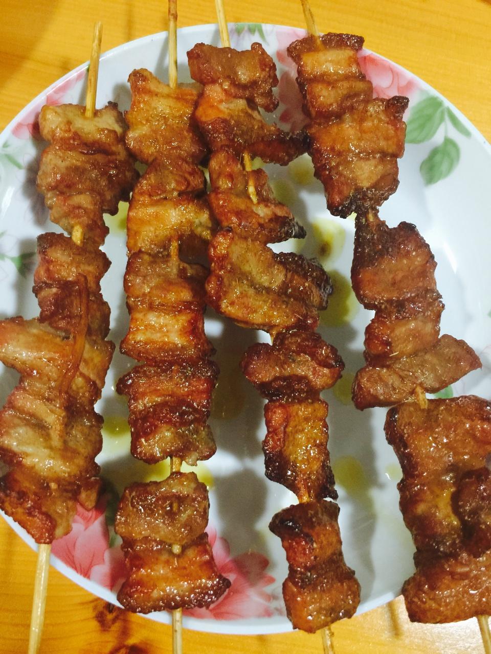 鹃翡做的韩式烤五花肉