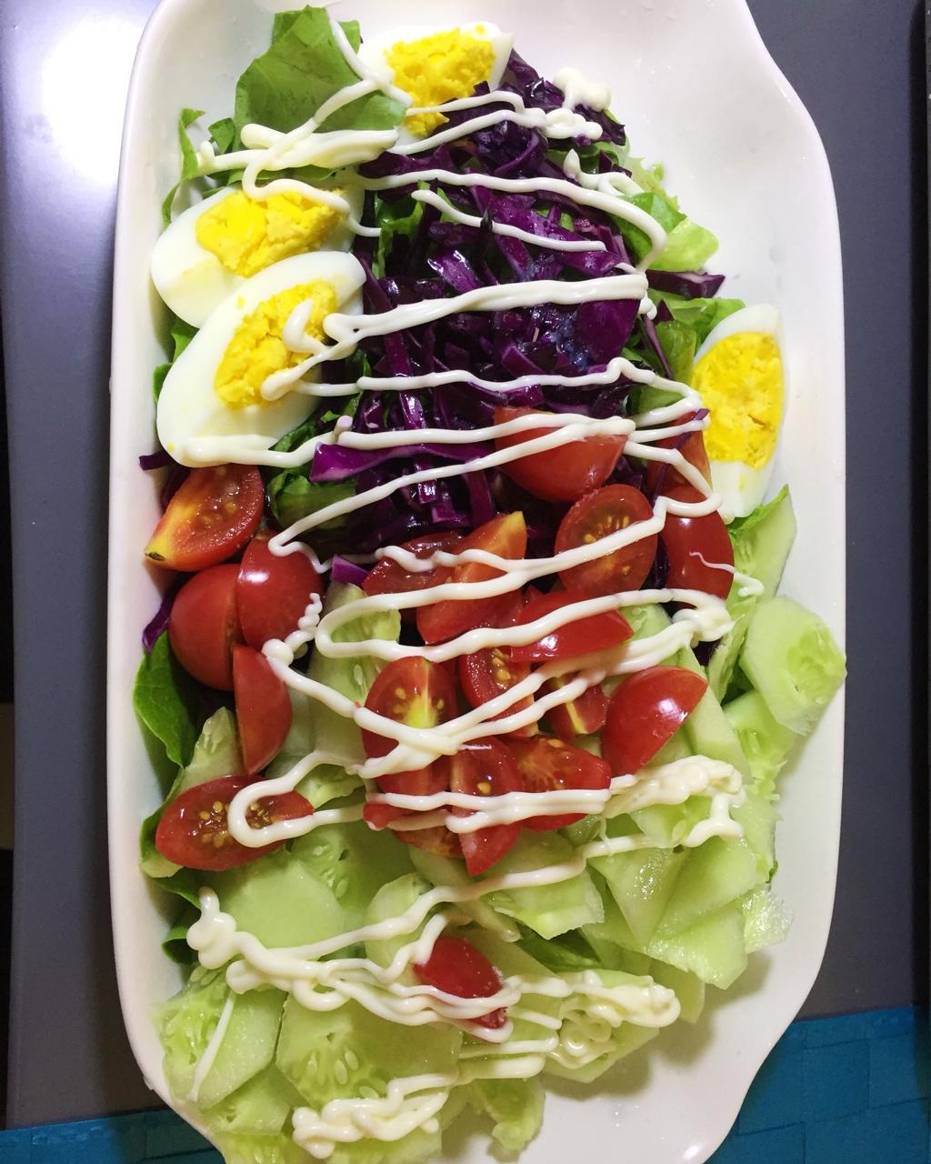 【蔬菜沙拉图片】胡77_下厨房