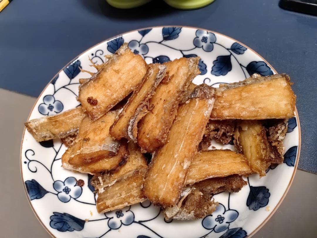干炸带鱼