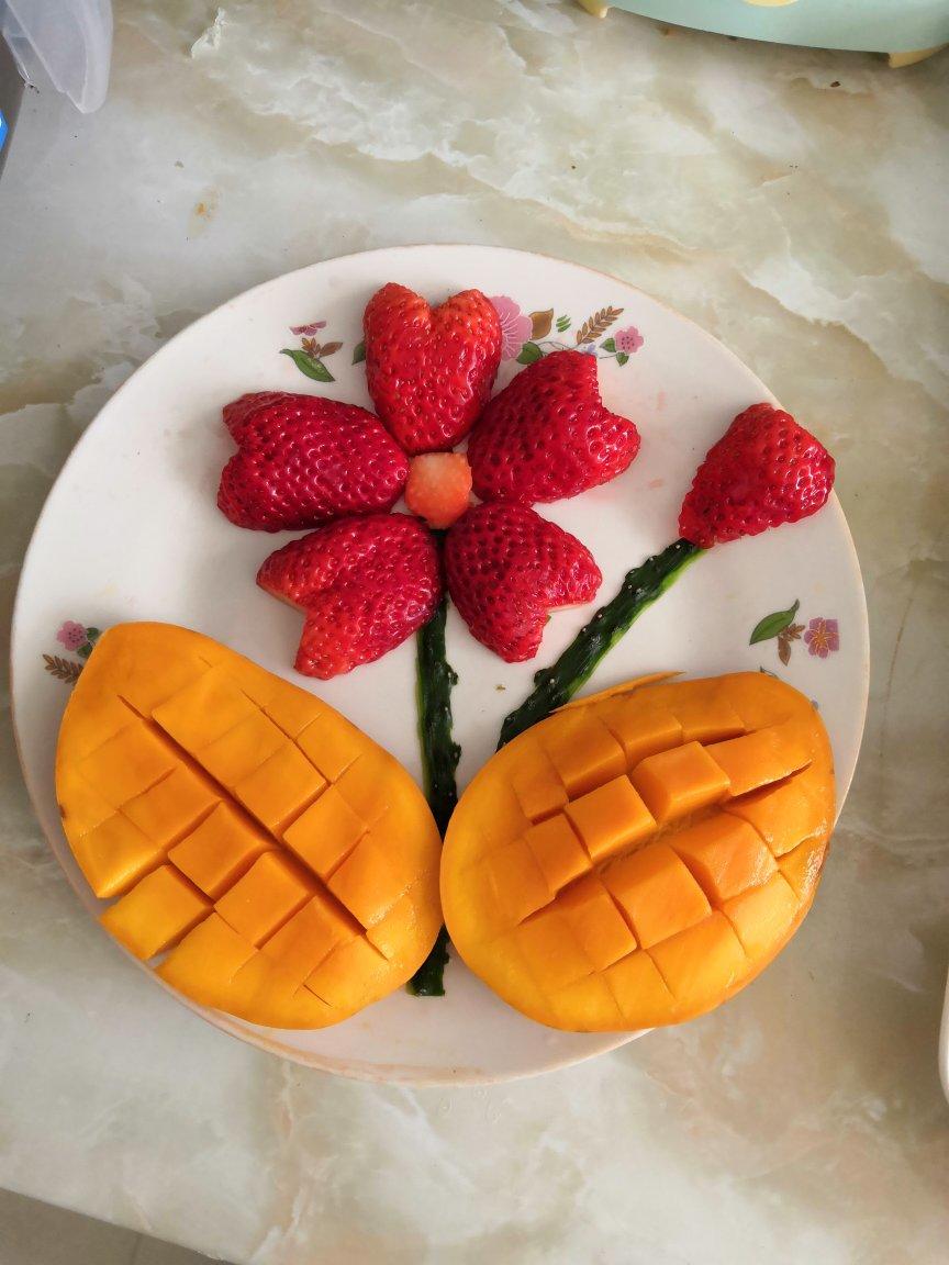 各种草莓拼盘🍓🍓创意水果拼盘持续更新