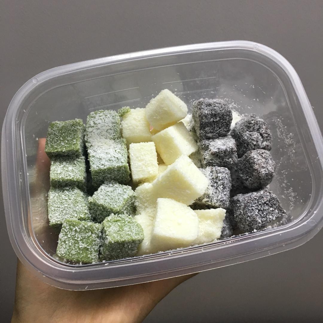 三色牛奶小方