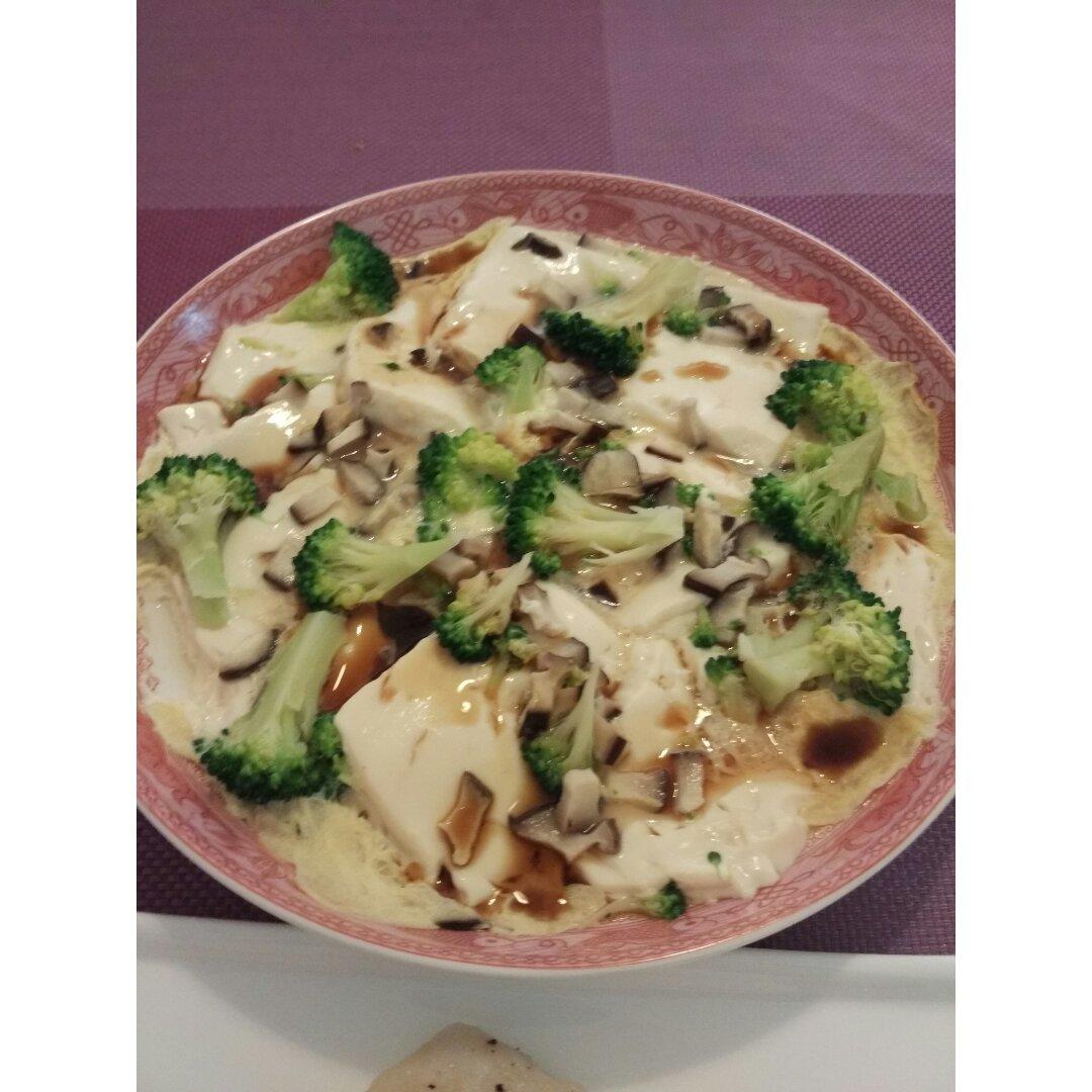 五分钟鸡蛋豆腐羹（附盒装豆腐脱模大法！）