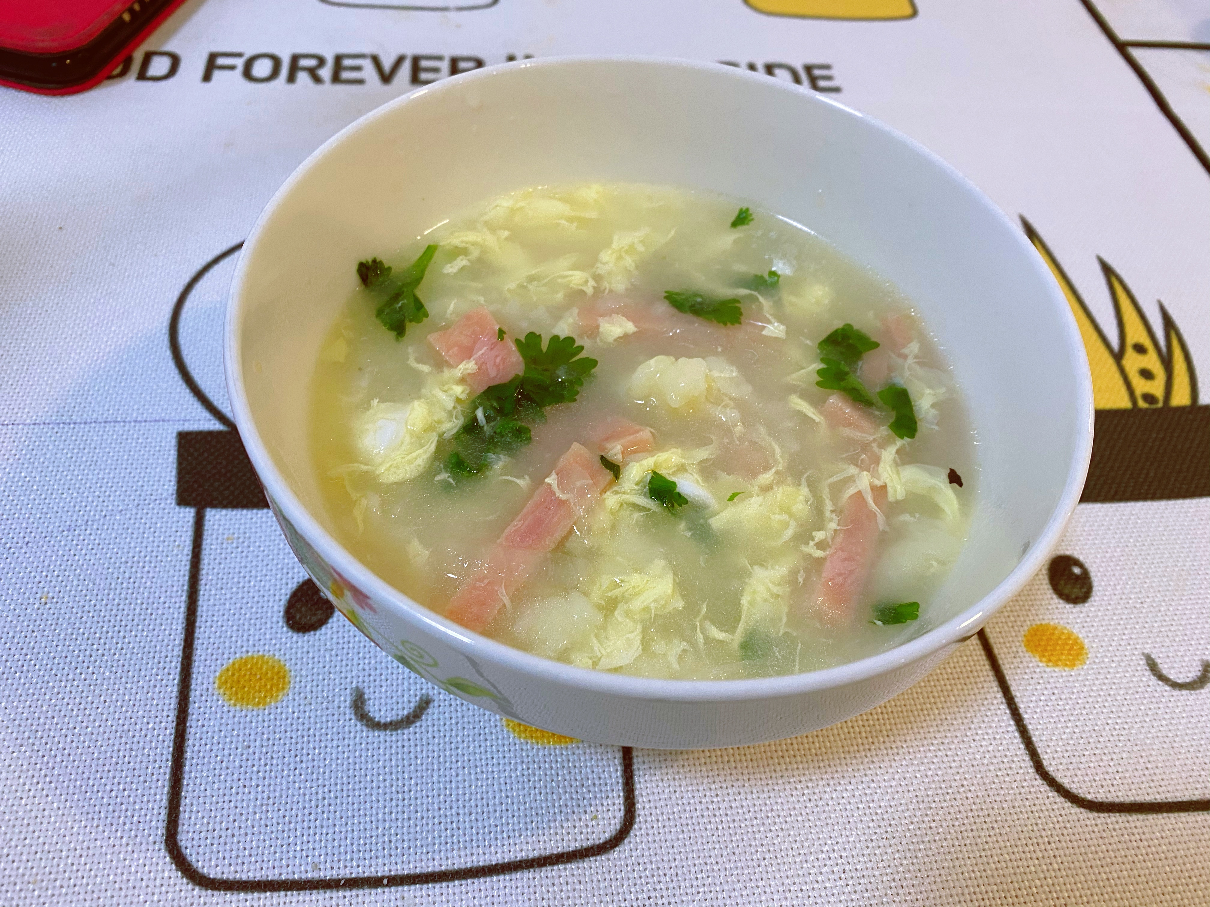 白萝卜疙瘩汤的做法