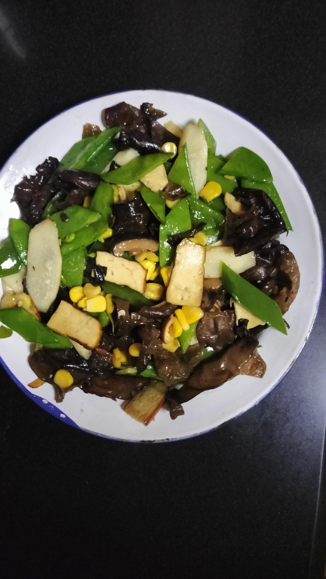 山药炒时蔬